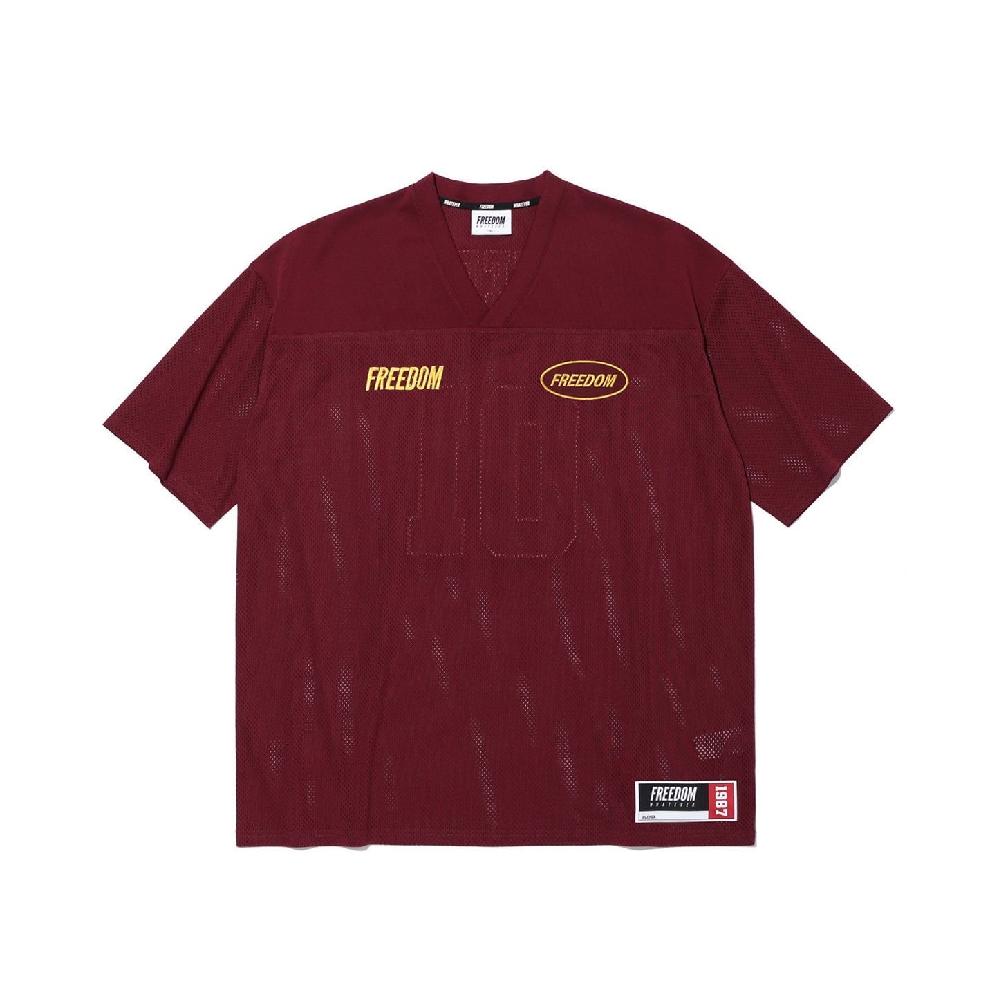 Freedom Mesh Rugby Jersey (Wine)