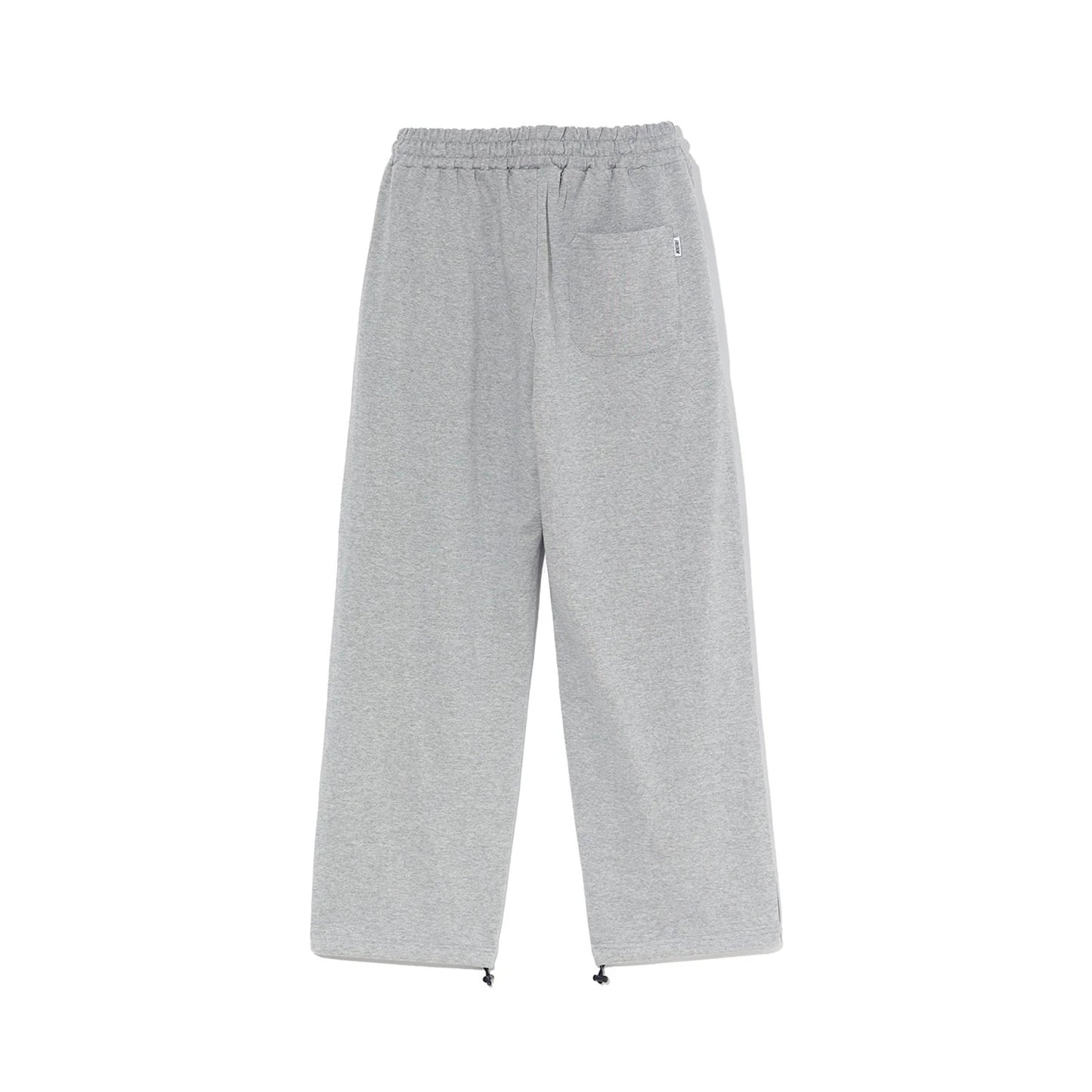 Freedom Lettering Cotton Pants (Grey)
