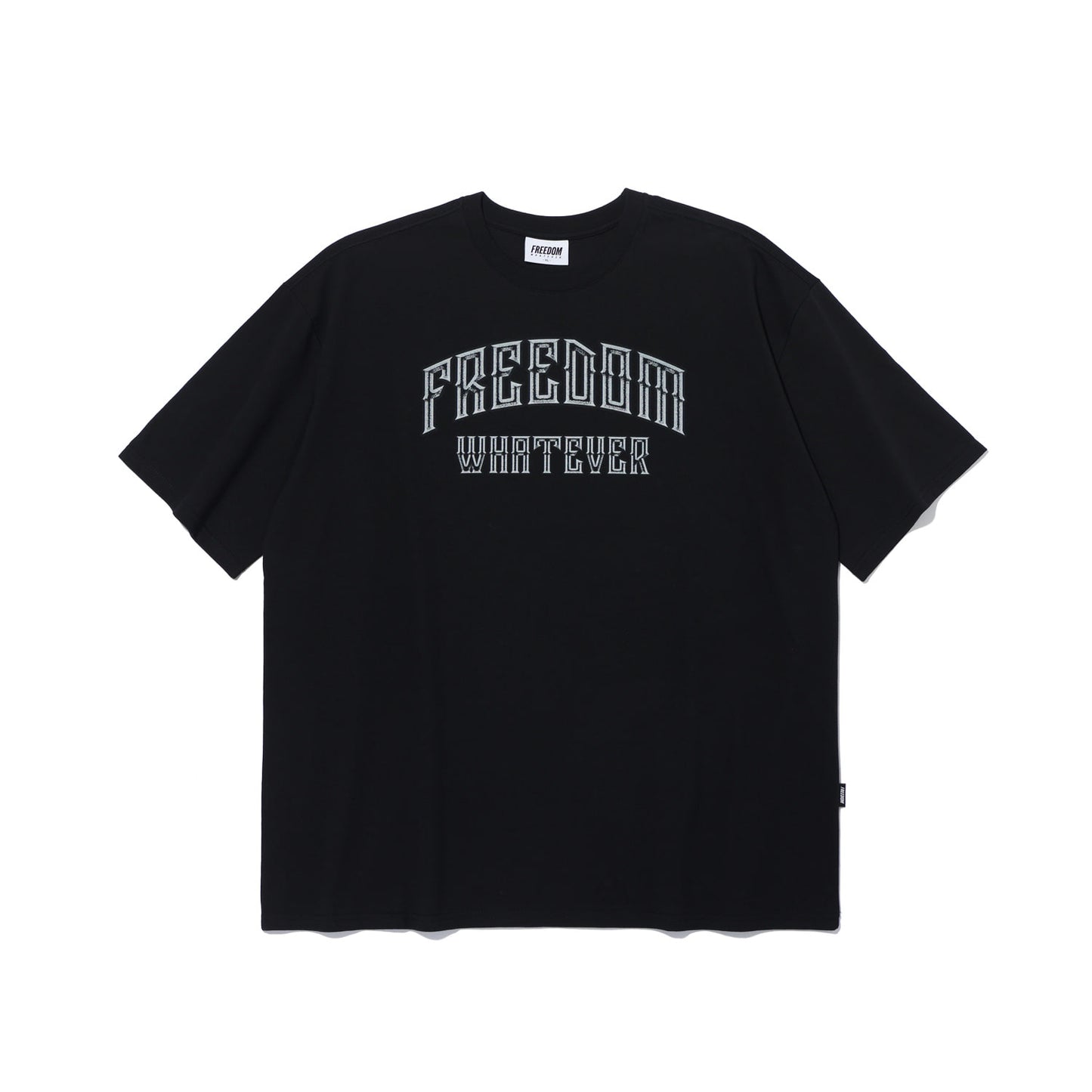 Hatch Print T-Shirt (Black)