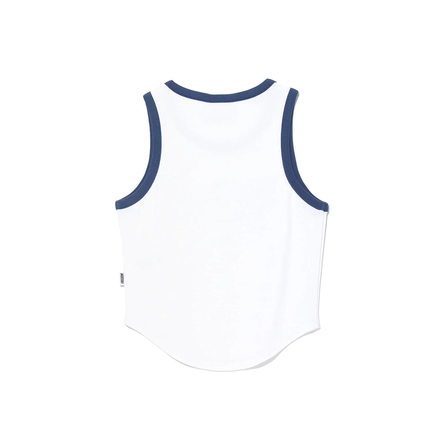 Women's Logo Ringer Sleeveless (White)