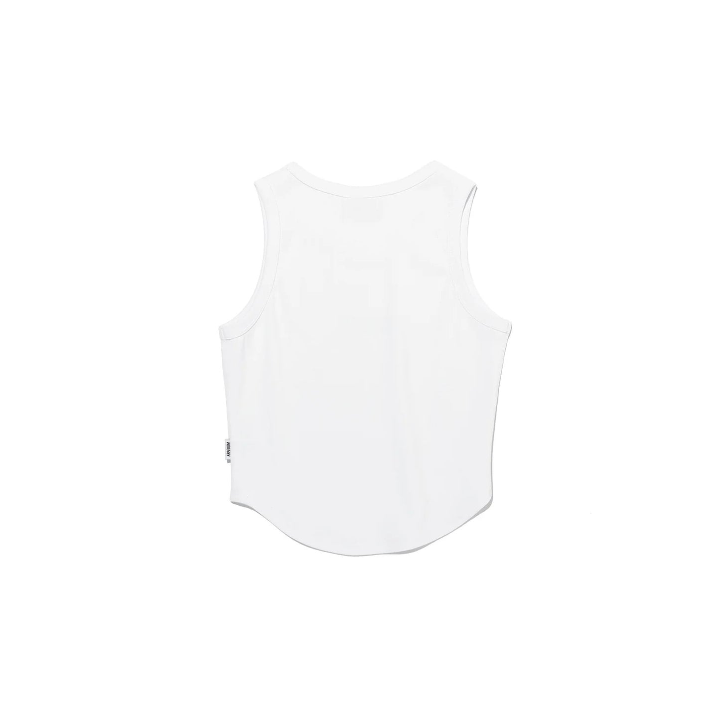 Women's Small Logo Sleeveless (White)