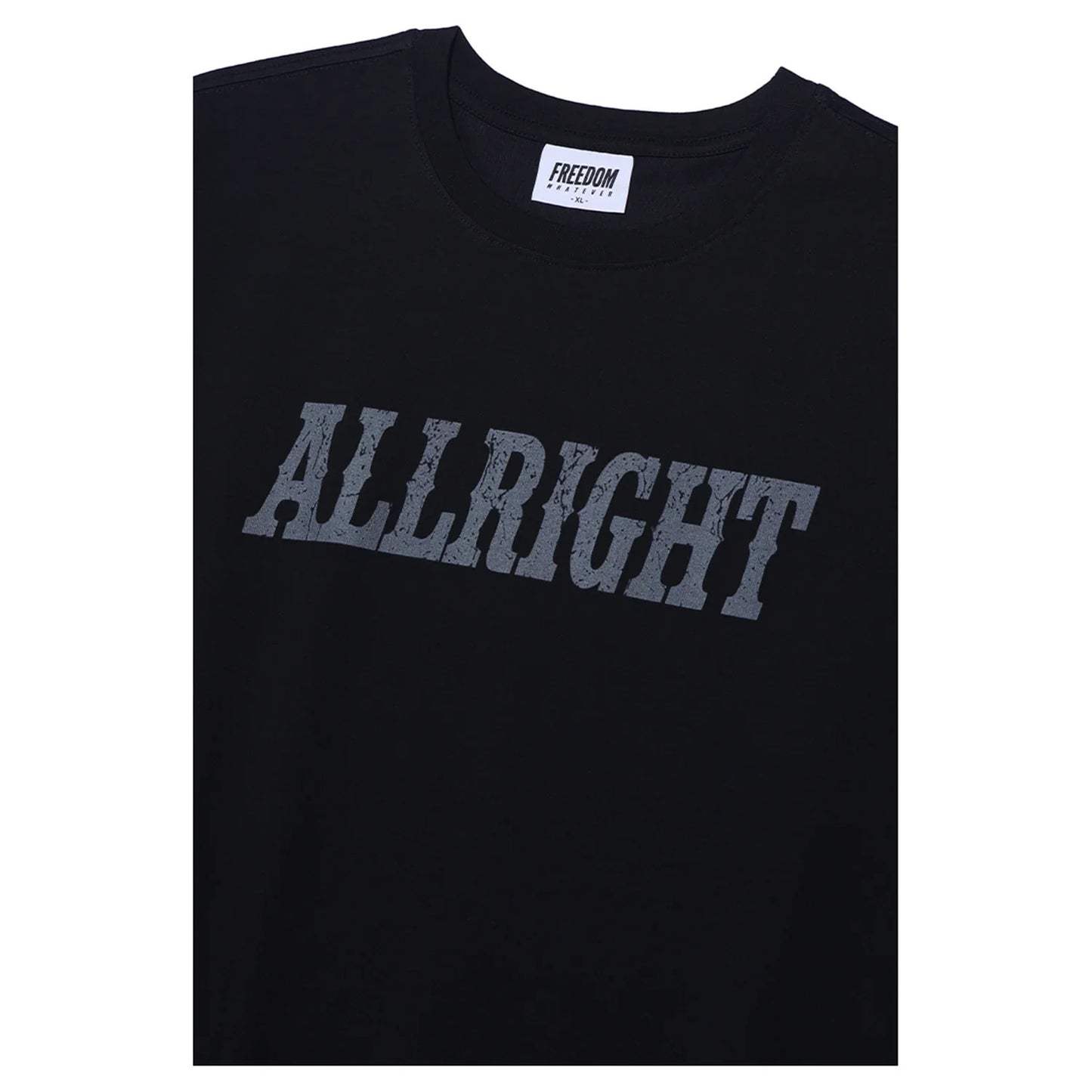 ALLRIGHT Black Horse Overfit T-Shirt (Black)