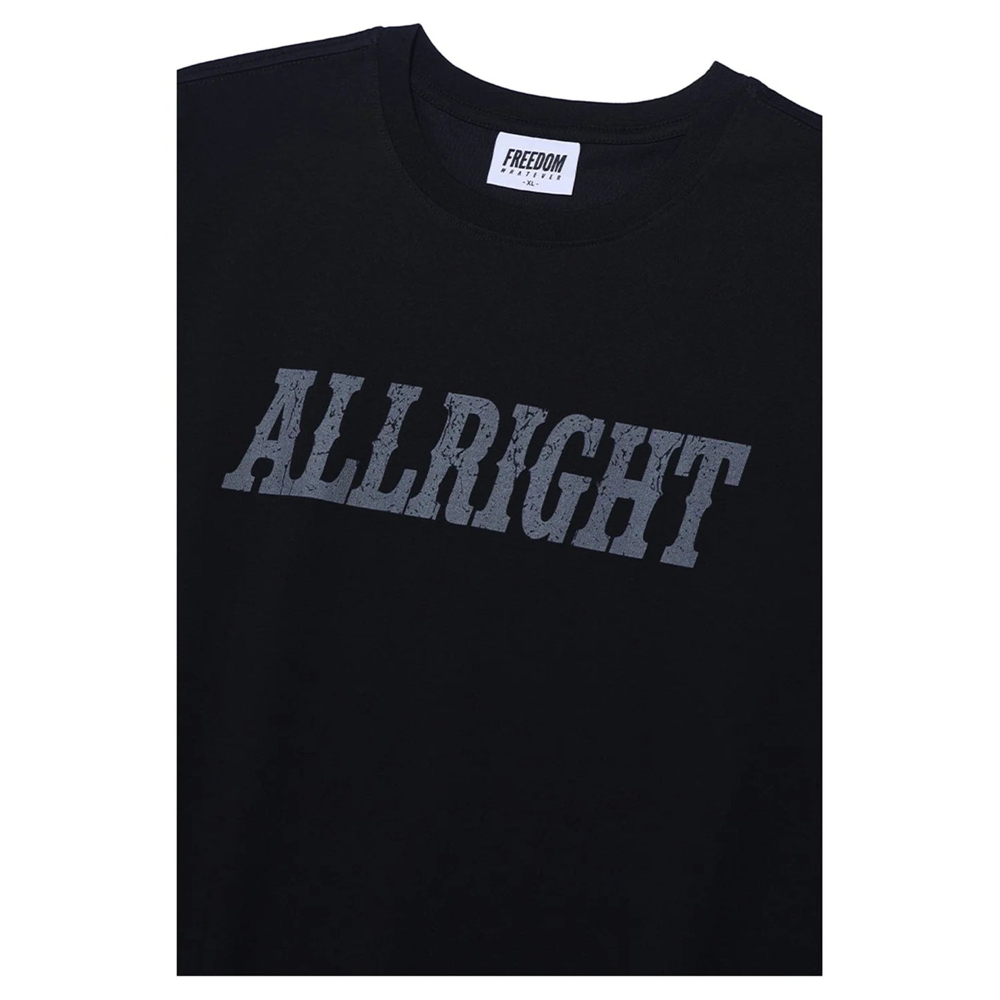 ALLRIGHT Black Horse Overfit T-Shirt (Black)