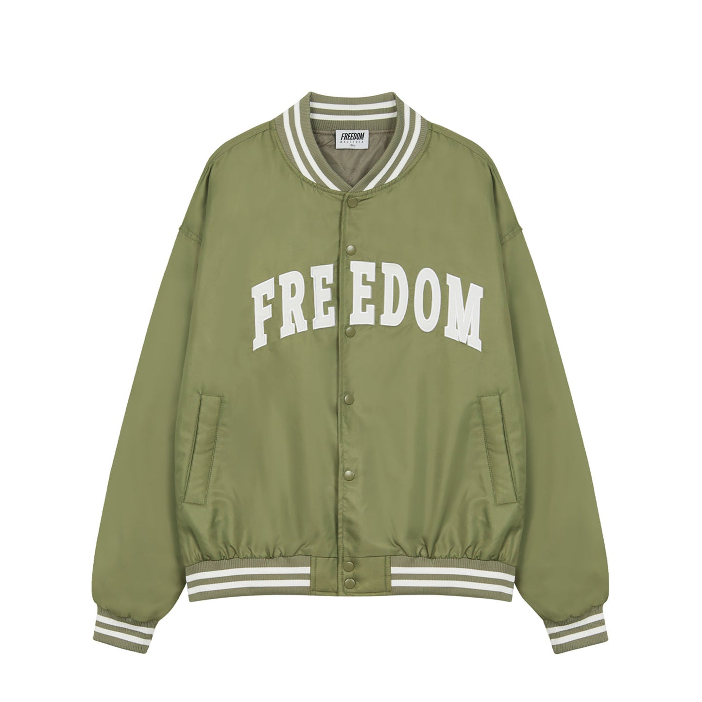 FREEDOM Logo MA-1 jacket (khaki)