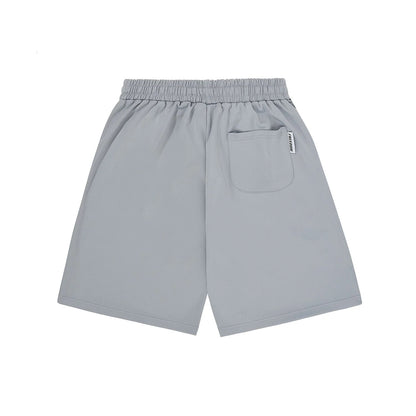 FREEDOM Lettering Bermuda Shorts (Gray/White)