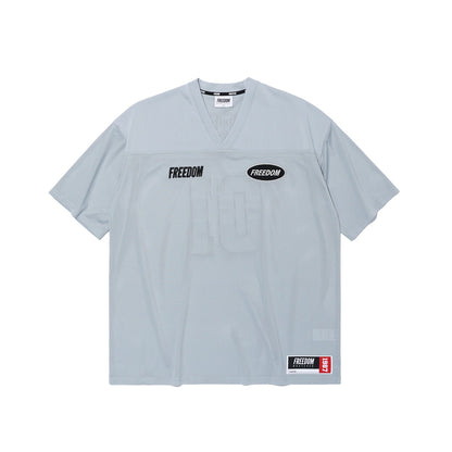 FREEDOM Mesh Rugby Jersey (Gray)