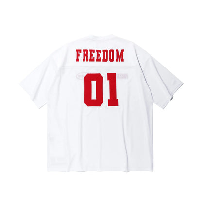 FREEDOM Mesh Rugby Jersey (White)