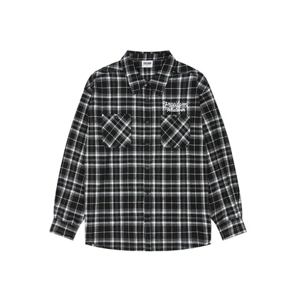 Freedom flannel shirt (black)