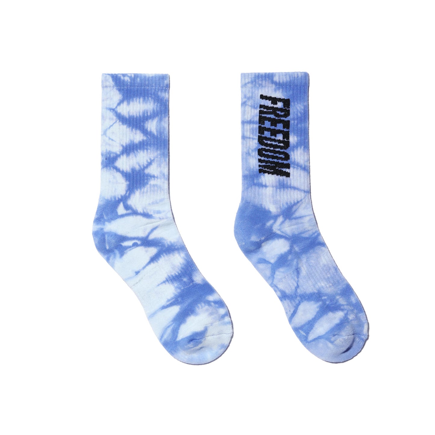 Logo Tie Dye Socks (Blue)