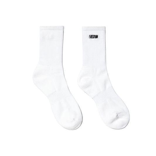 Small Logo Socks (White)