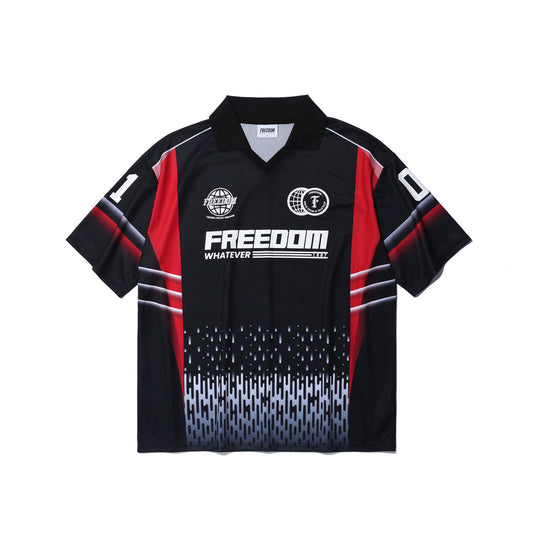 Racing Piket T-Shirt (Black)