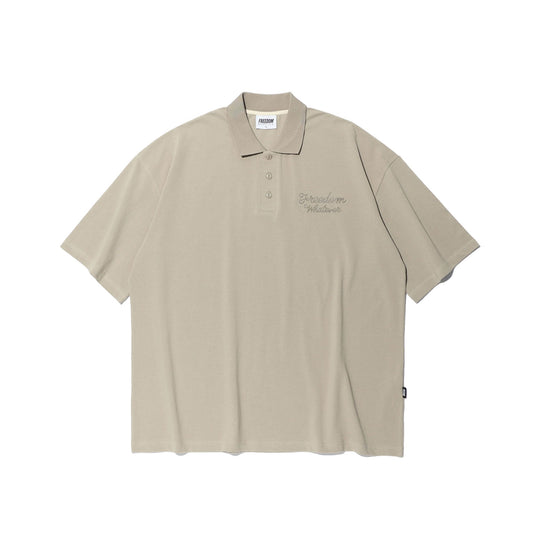 Logo Piket T-shirt (Beige)