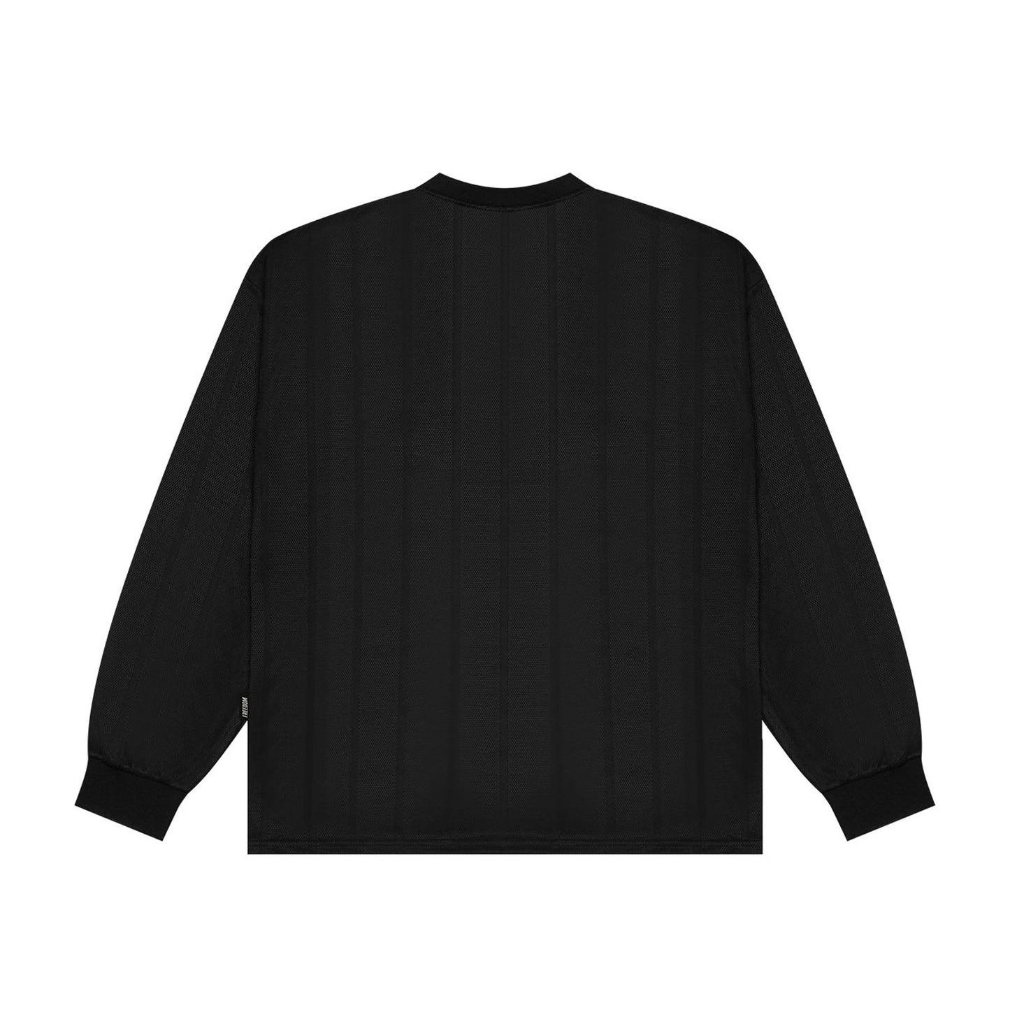 Freedom logo coated mesh long sleeve (black)