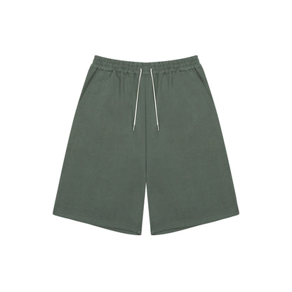 FREEDOM Side Logo Shorts (Khaki/White)