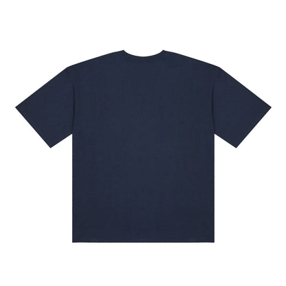 FREEDOM Side Logo T-shirts (Navy/Yellow)