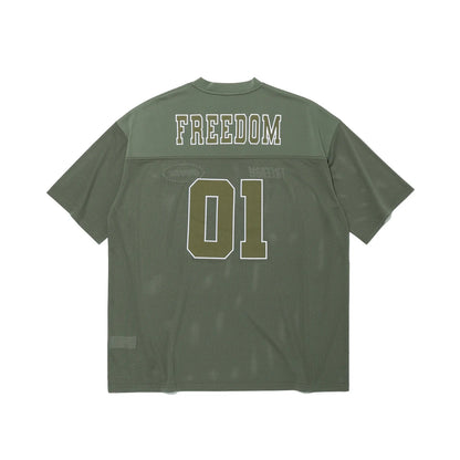 Freedom Mesh Rugby Jersey (Khaki)