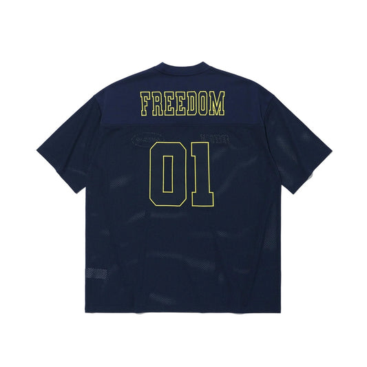 Freedom Mesh Rugby Jersey (Navy)