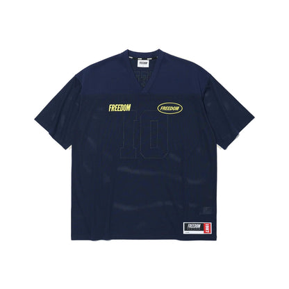 Freedom Mesh Rugby Jersey (Navy)