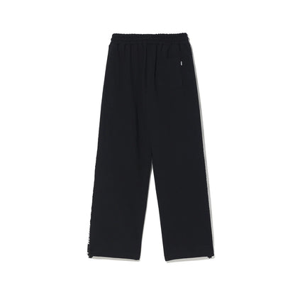 Women's Lettering Sweat Pants (Black)