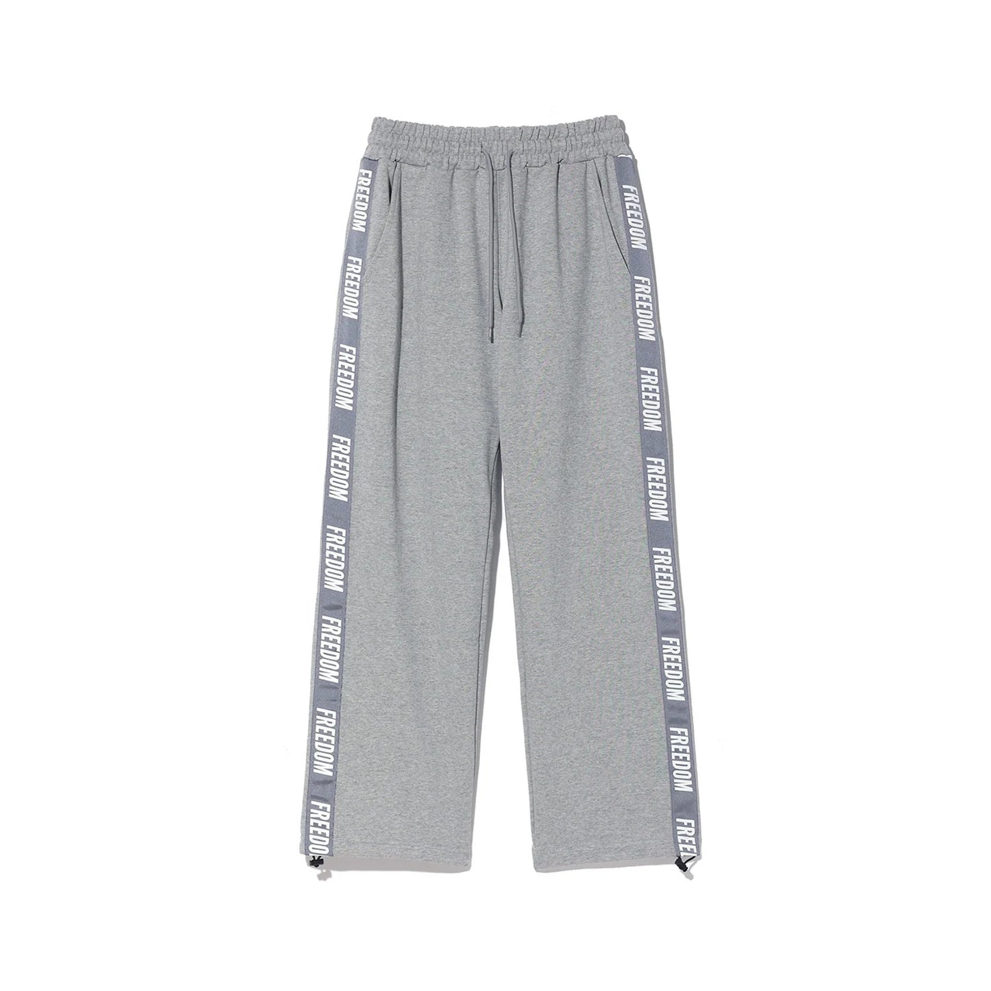 Women's Lettering Sweat Pants (Grey)