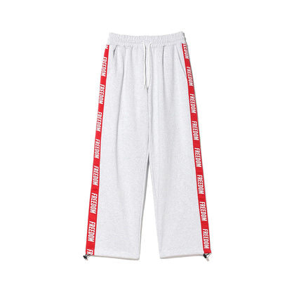 Women's Lettering Sweat Pants (Melange)