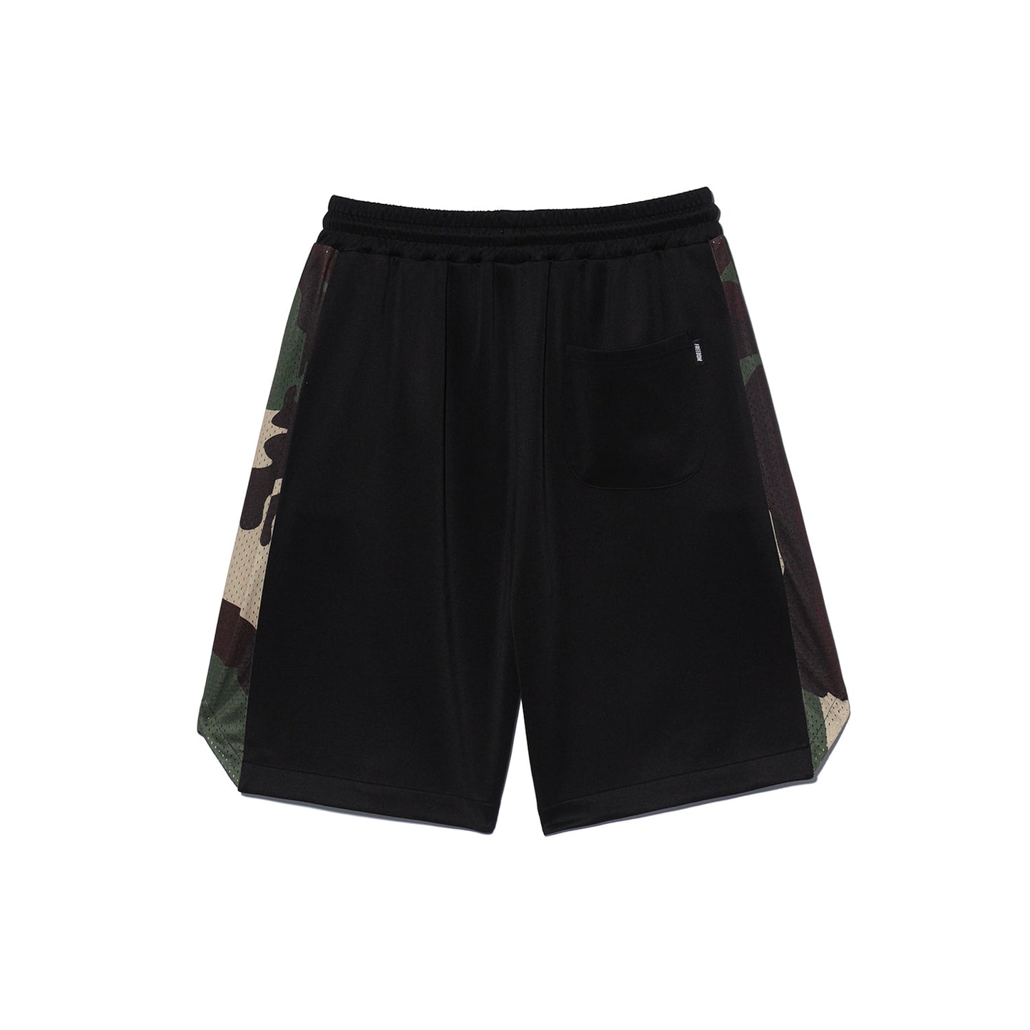 Side Camo Bermuda Shorts (Black)
