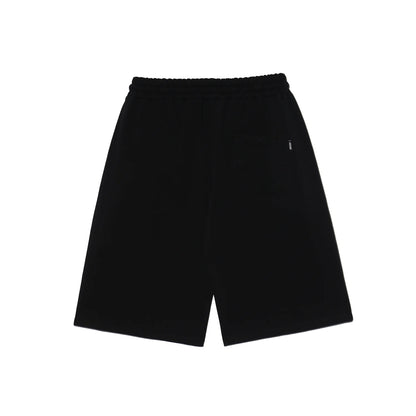Flame Logo Bermuda Shorts (Black)