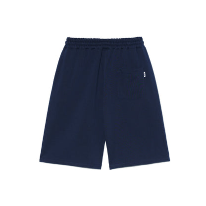 Flame Logo Bermuda Shorts (Navy)