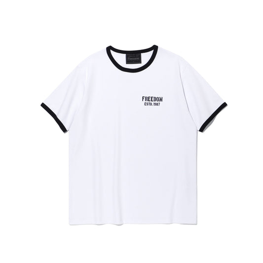 ITO Ringer Muscle Short Sleeve (White)