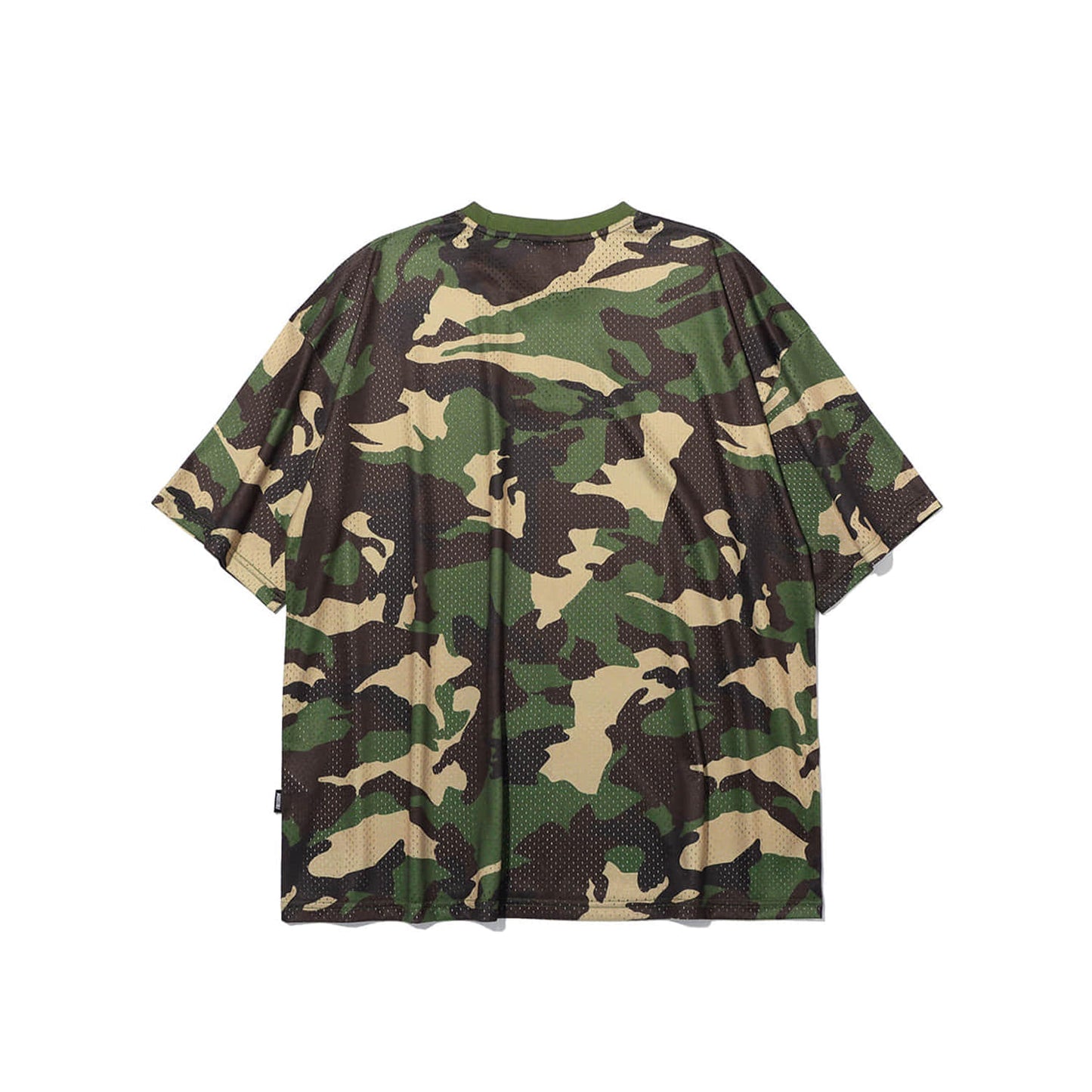 Freedom Logo Mesh Overfit T-Shirt (Camo)