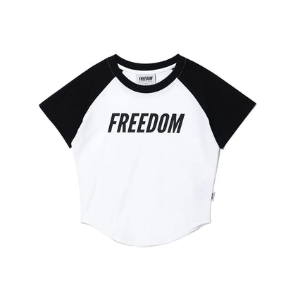 Women's Logo Raglan T-Shirt (Black)