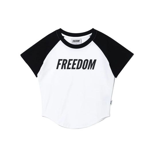 Women's Logo Raglan T-Shirt (Black)