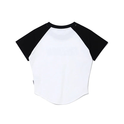 Women's Logo Raglan T-Shirt (Black)