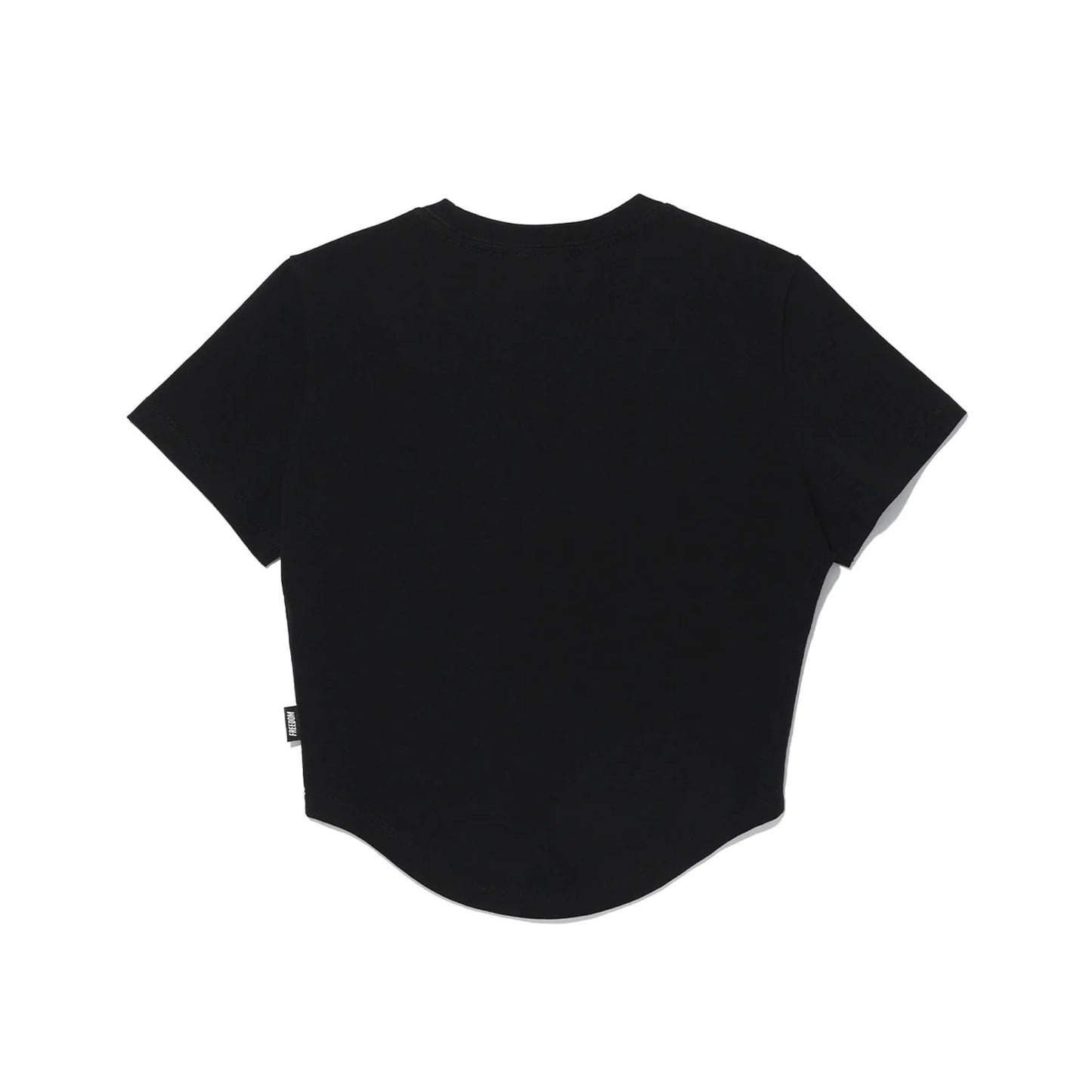 Freedom Camo Logo Crop T-Shirt (Black)