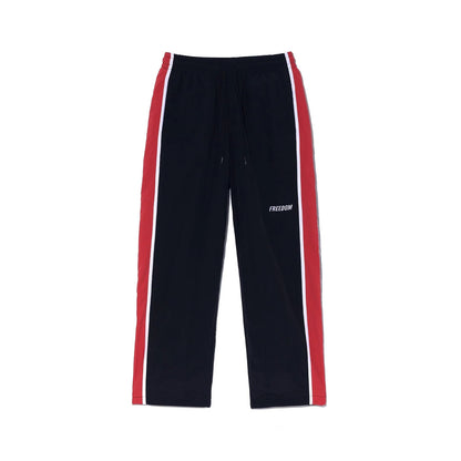 Side Line Windbreaker Pants (Black/Red)