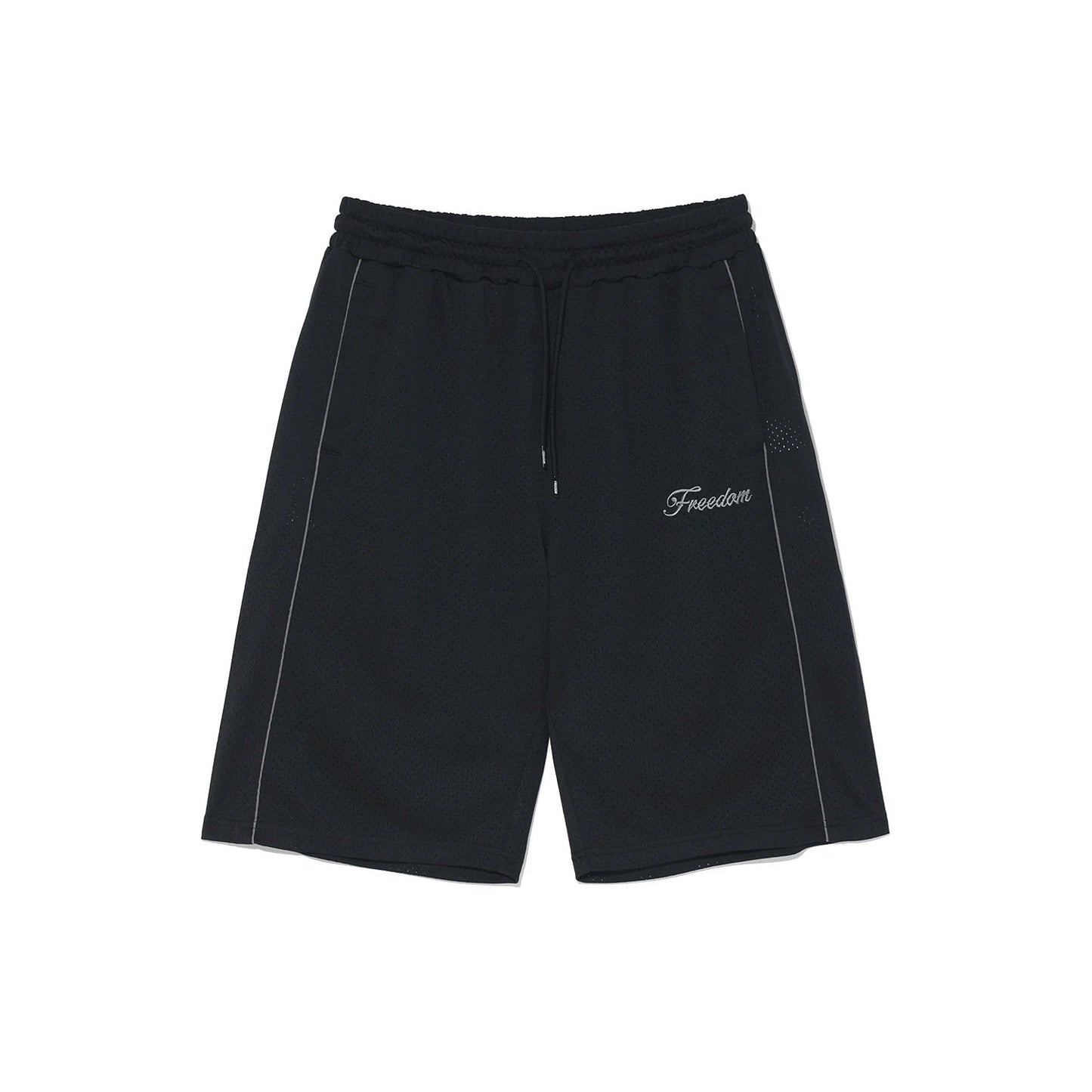 Sideline Mesh Bermuda Shorts (Black)