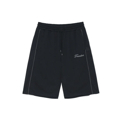 Sideline Mesh Bermuda Shorts (Black)