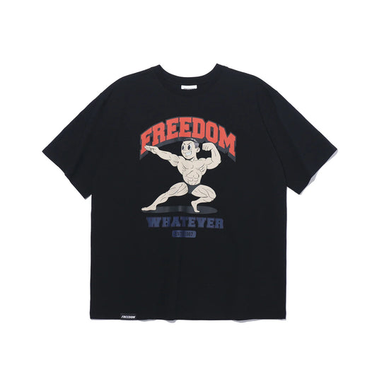 Signature Biceps Men Print T-shirt (Black)