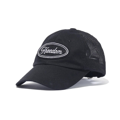 Oval Wappen Mesh Ball Cap (Black)
