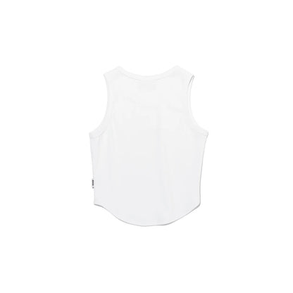Women's Small Logo Sleeveless (White)