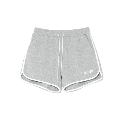 Women's Logo Yeezy Dolphin Shorts (Melange)