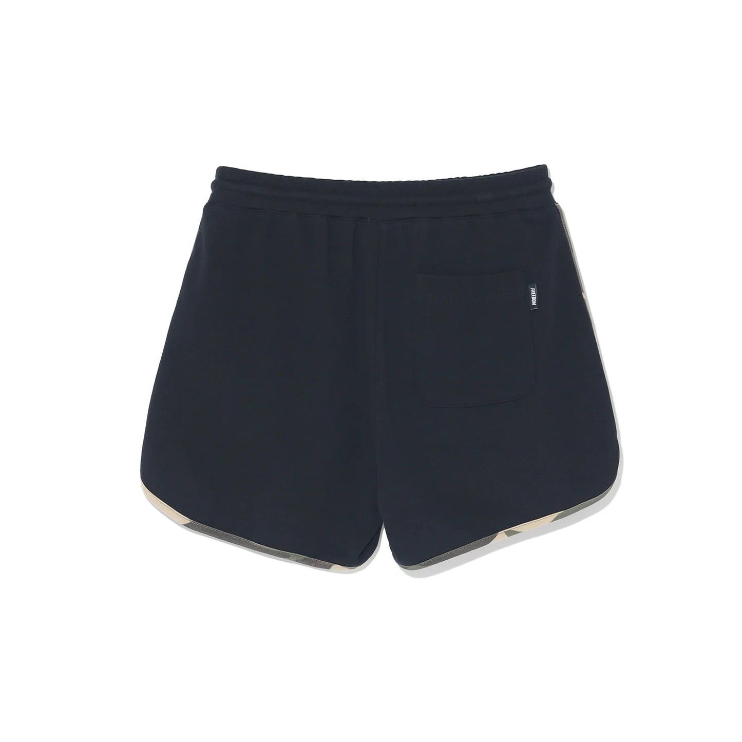 Women's Logo Yeezy Dolphin Shorts (Black Camo)