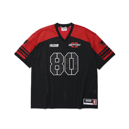 GYM80 Rugby Jersey (Black)
