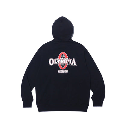 Olympia Small Logo Hoodie (Black)