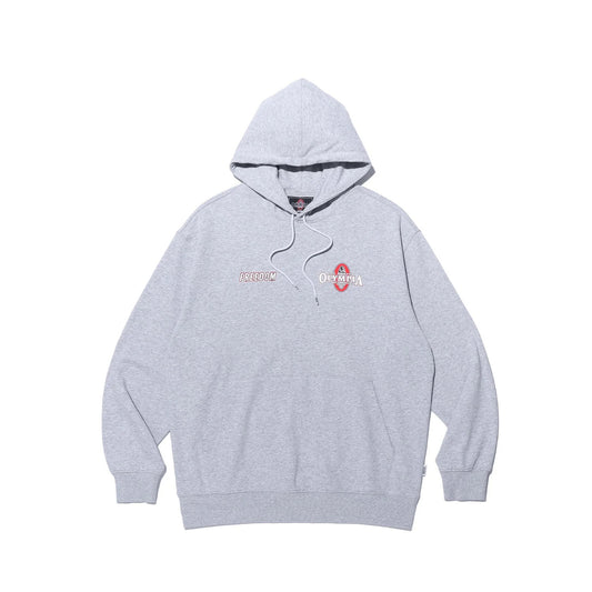 Olympia Small Logo Hoodie (Gray)