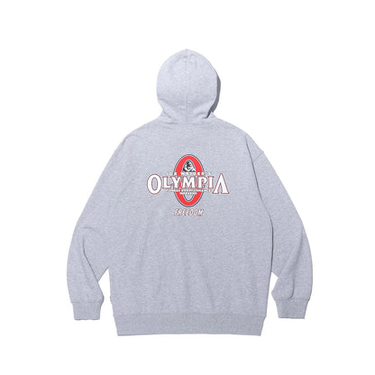 Olympia Small Logo Hoodie (Gray)