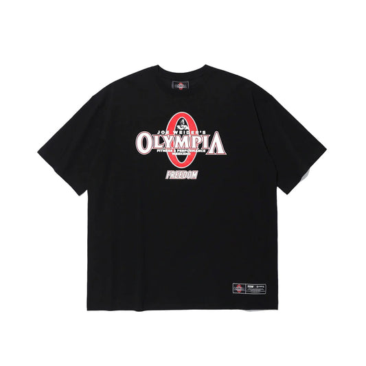 Olympia Big Logo T-Shirts (Black)