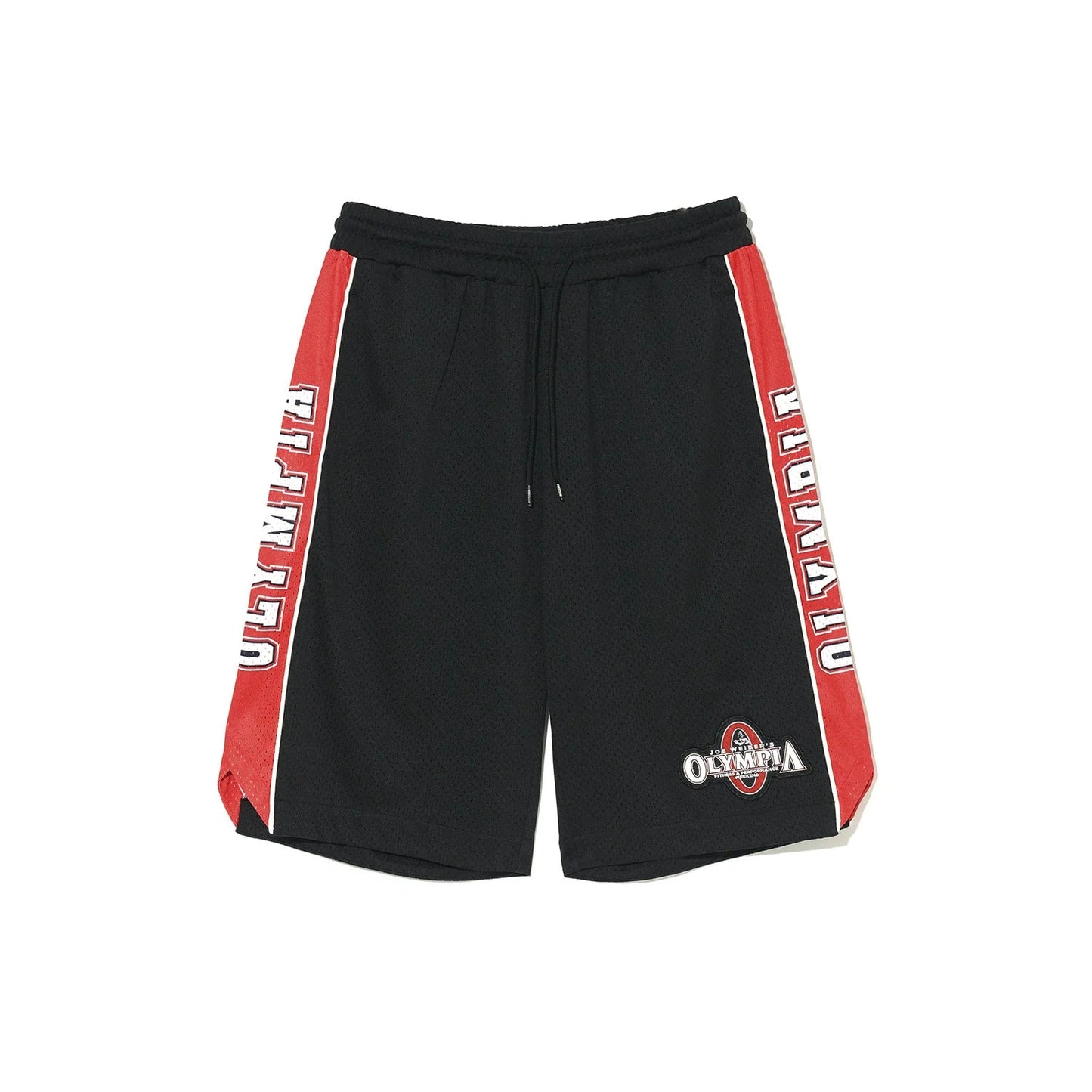 Olympia Side Panel Bermuda Shorts (Black)