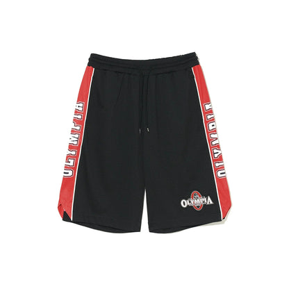 Olympia Side Panel Bermuda Shorts (Black)