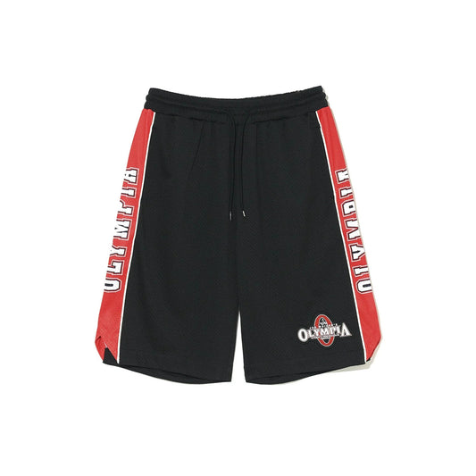 Olympia Side Panel Bermuda Shorts (Black)
